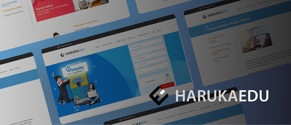 haruka web based learning platform