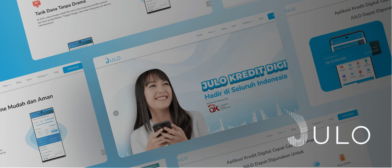 Emveep help julo to develop web and apps
