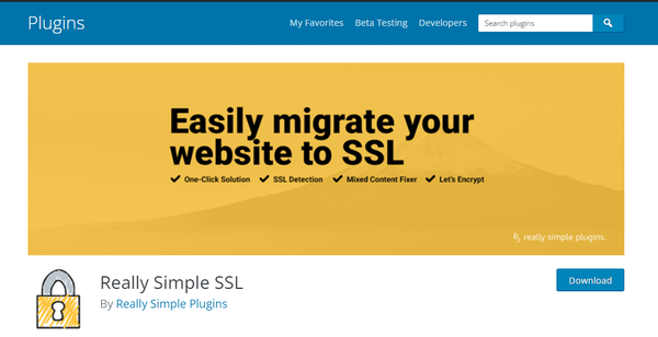 Really simple SSL number two